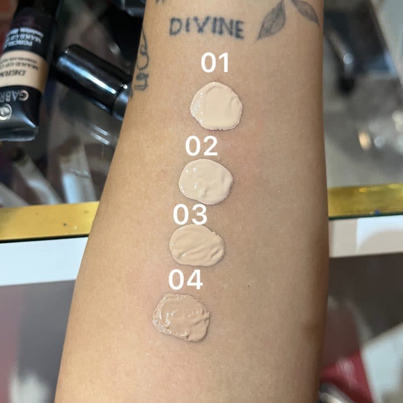 کرم پودر تیوپی گابرینی در 4 شماره (Gabrini Tube Foundation) - تصویر 2
