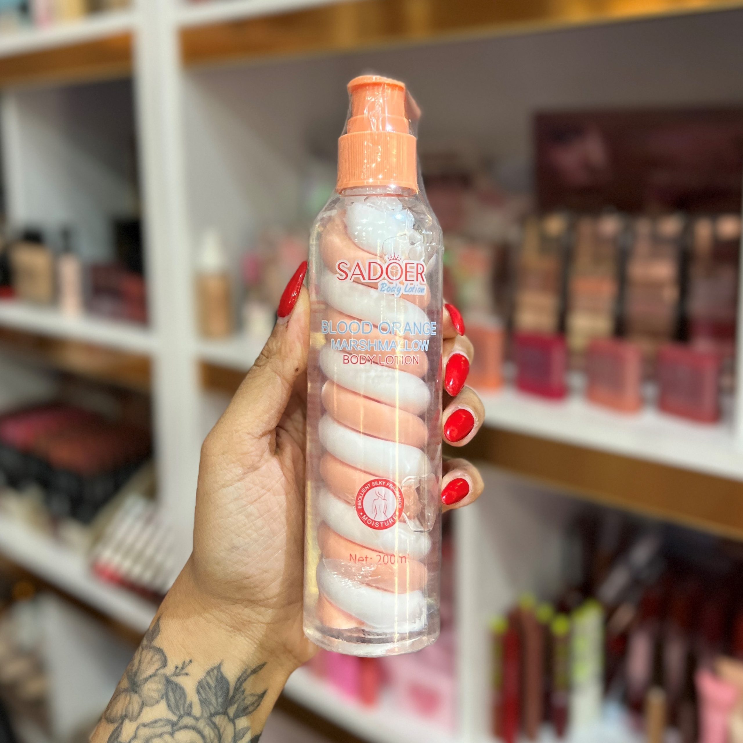 IMG_7157 لوسیون بدن مارشمالو نارنجی پرتقال خونی سادور Sadoer - Image 1