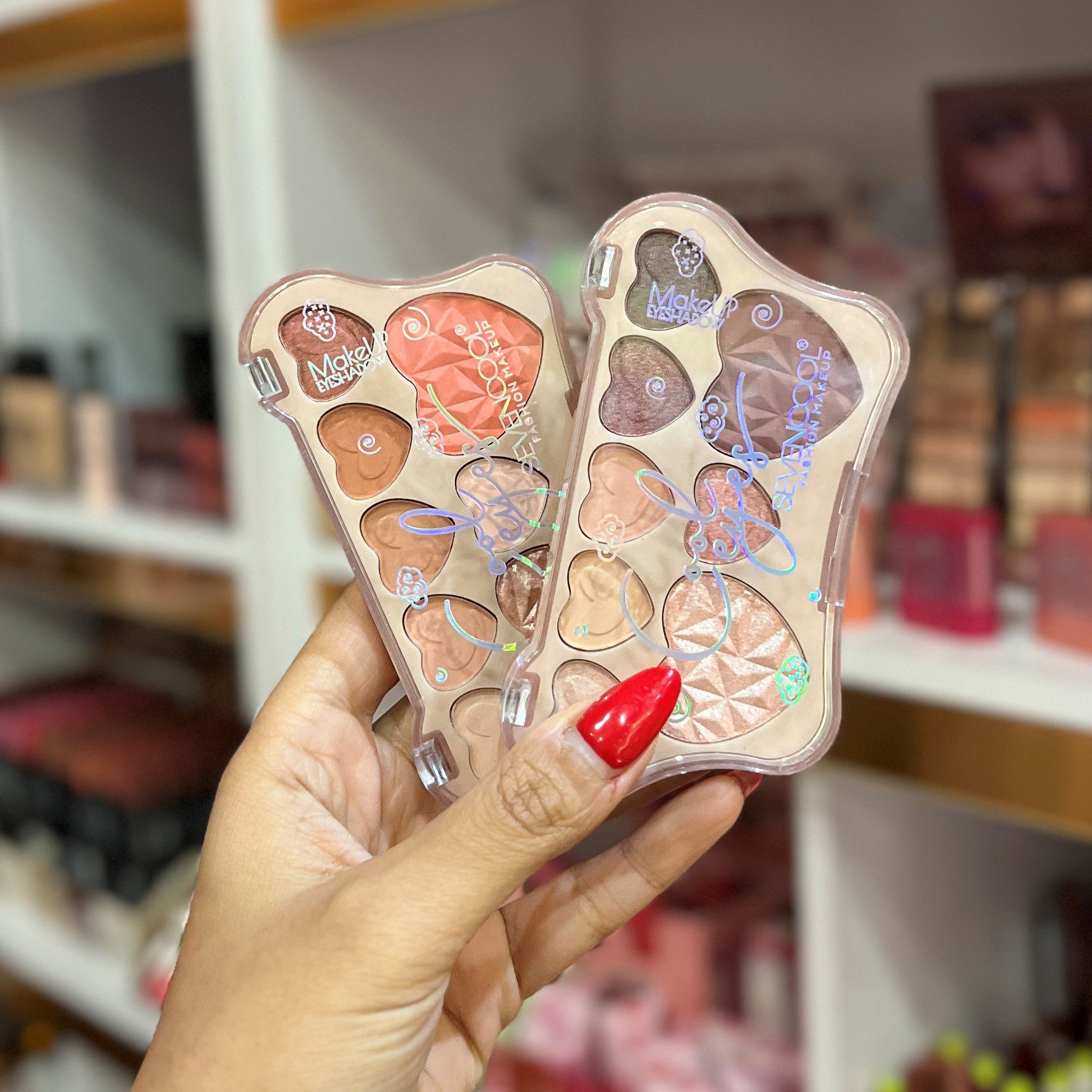 IMG_7166 پالت سایه قلبی 8 رنگ سون کول SEVENCOOL - Image 1