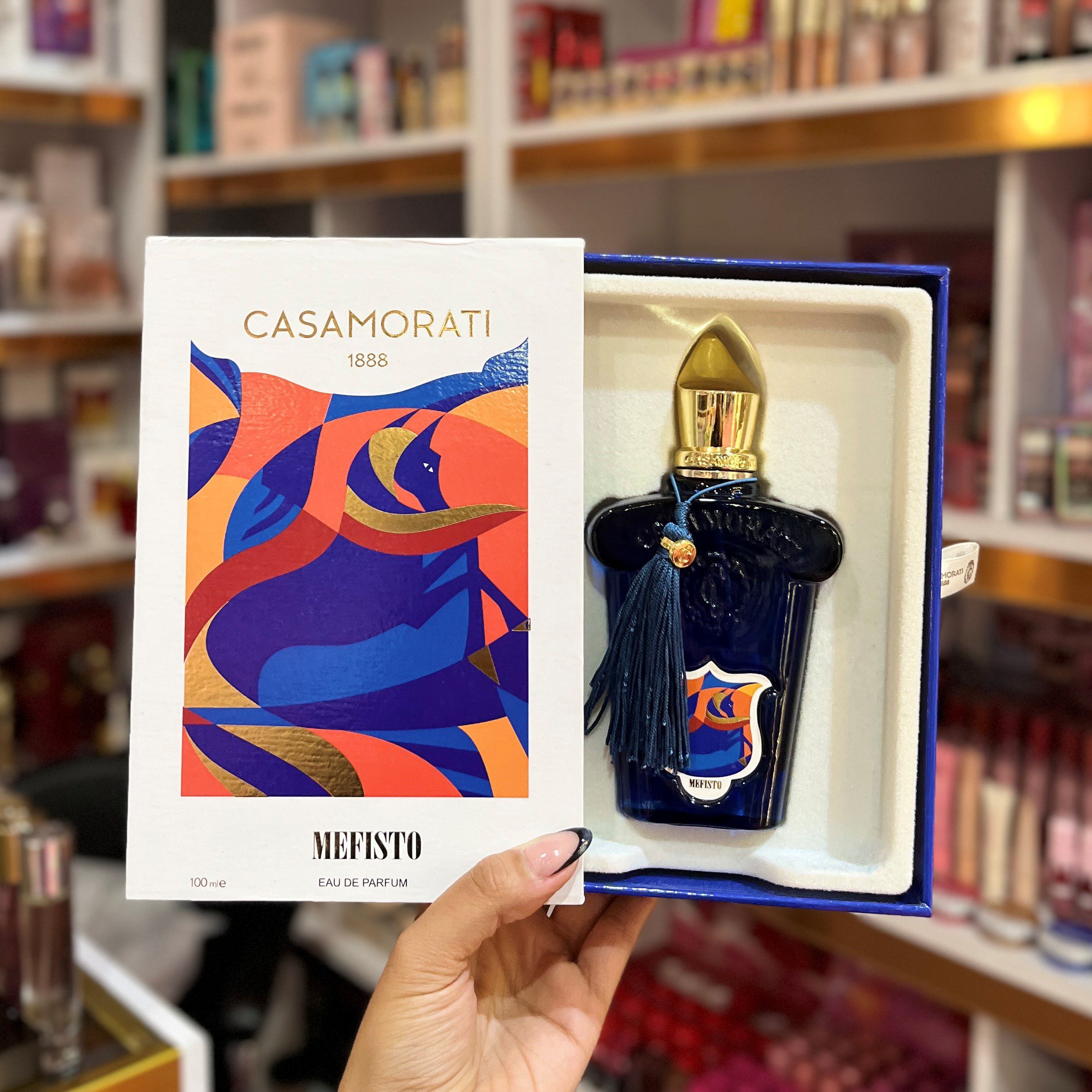IMG_7643 ادکلن کازاموراتی مفیستو (آبی) اورجینال Xerjoff Casamorati Mefisto میل100 - Image 1