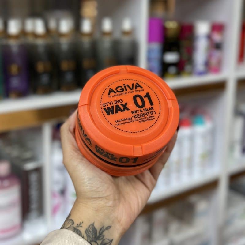 واکس مو آگیوا در 8شماره— Agiva Hair Wax 175 ml - تصویر 2