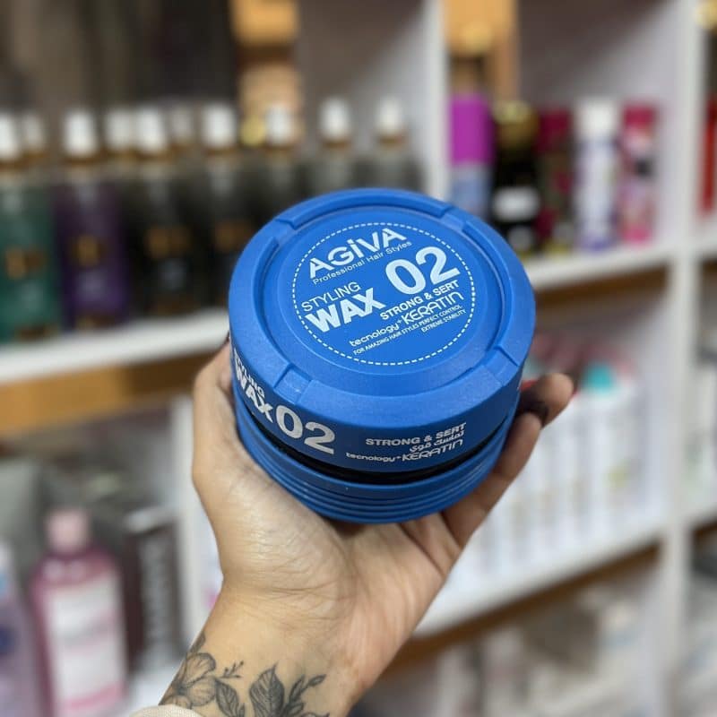 واکس مو آگیوا در 8شماره— Agiva Hair Wax 175 ml - تصویر 3