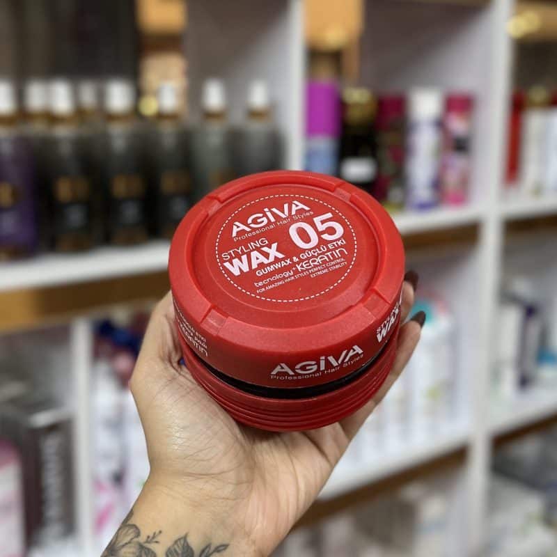 واکس مو آگیوا در 8شماره— Agiva Hair Wax 175 ml - تصویر 6