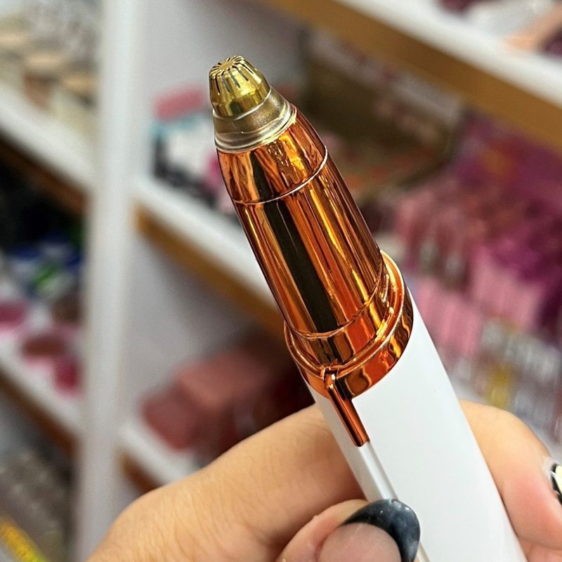 شیور موزن ابرو طلایی ضدحساسیت 18K GOLD | اصلاح دقیق و بدون درد - تصویر 2