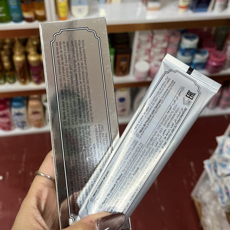 خمیر دندان مارویس ایتالیایی | طعم خاص، حس تازگی و لبخندی تمیزتر - تصویر 4