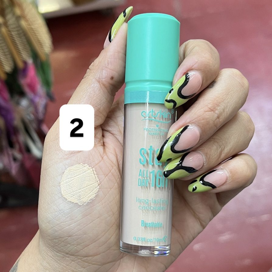 C470E6F1-0120-4910-B12A-96562C753182 کانسیلر آرت اسکین مایع سبز 16 ساعته شماره 2 | ArtSkin اورجینال - Image 1