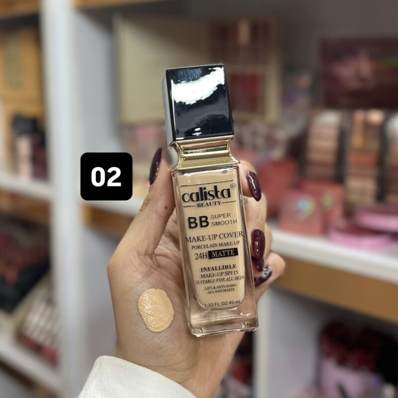 کرم پودر شیشه‌ای کالیستا (Calista) مدل BB Super Smooth - تصویر 3
