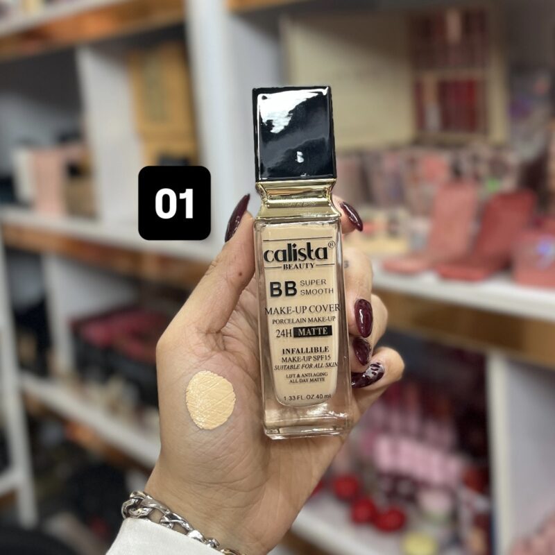 کرم پودر شیشه‌ای کالیستا (Calista) مدل BB Super Smooth - تصویر 2