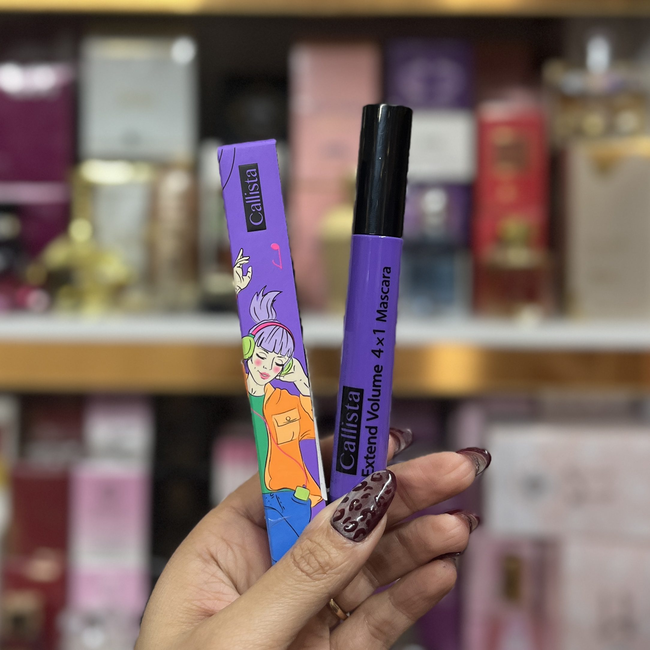 IMG_1891 ریمل حجمدهنده کالیستا بنفش مدل Extend Volume - Image 1