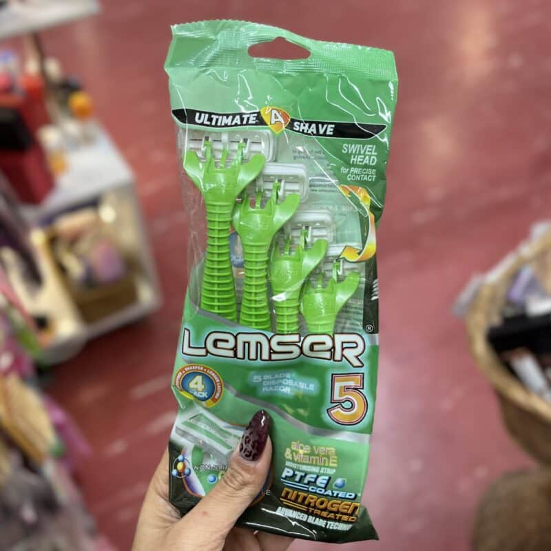 ژیلت Lemser لمسر 5 لبه 4 عددی اورجینال ضد حساسیت - تصویر 3