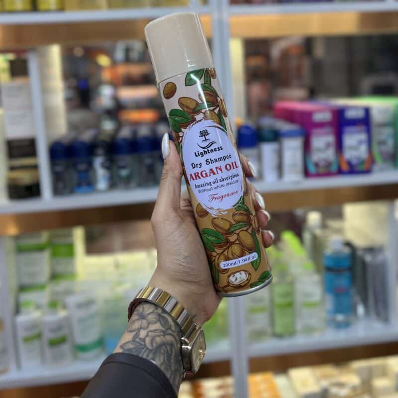 اسپری شامپو خشک آرگان ونارگیل– Dry Shampoo Spray - تصویر 3