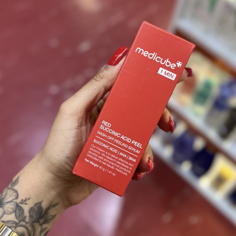 سرم پیلینگ مدی کیوب سوکسینیک اسید | Red Acne 1 Min حجم 40 گرم - تصویر 3