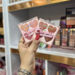 رژگونه 4 تایی قلبی هدی موجی Hudamoji Blush & Contour