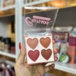 رژگونه 4 تایی قلبی هدی موجی Hudamoji Blush & Contour - Image 4