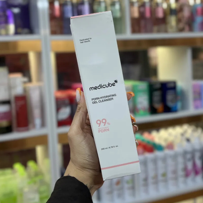 ژل شستشوی مدی کیوب PDRN Hydrating Gel Cleanser حجم 200 میل - تصویر 3