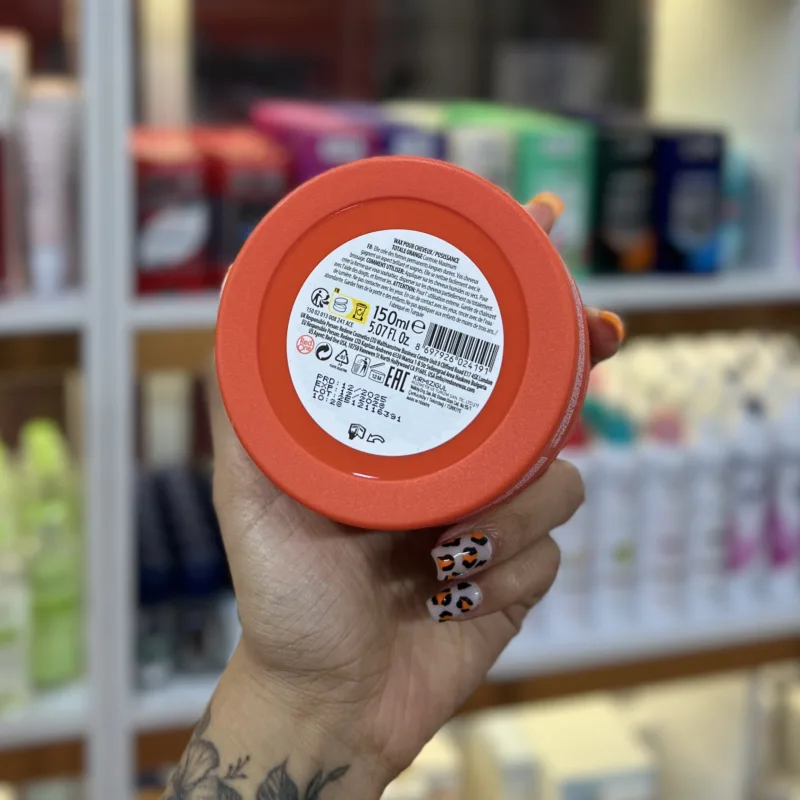 واکس مو ردوان نارنجی Aqua Hair Gel Wax حجم 150 میل - تصویر 2