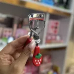 فرمژه طرح توت فرنگی در 2 رنگ قرمز و صورتی - تصویر 2