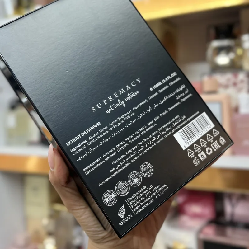 ادکلن افنان سوپرماسی نات اونلی اینتنس 100 میل | Supremacy Not Only Intense - تصویر 5
