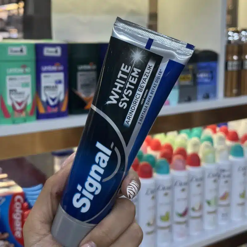 خمیر دندان سیگنال white system سفید کننده 75 میل - تصویر 2