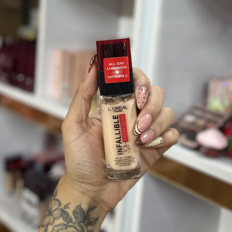 کرم پودر لورال اینفالیبل 32H Fresh Wear حجم 30 میل اورجینال - تصویر 4